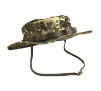 Mil-Tec Sombrero retro para hombre, Camo Flecktarn, XL