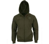 Mil-Tec Sudadera con capucha-11472012 Chaqueta con Capucha, Ranger Verde, Small para Hombre