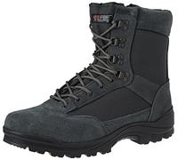 Mil-Tec Tactical Boot M.YKK Cremallera para hombre, Urban Gris, 42 EU