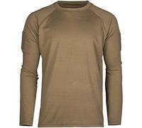 Mil-Tec Tactical Quick Dry Camiseta, Dark Coyote, XX-Large Unisex Adulto