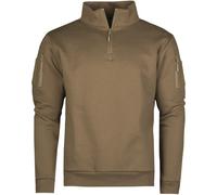 Mil-Tec Táctico Hombres Sudadera Con Cremallera Gimnasio Aire Libre Dark Coyote