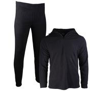 Mil-Tec Thermofleece Set Con Cremallera Oliva Negro Gr. XS-3XL