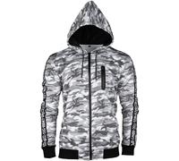 Mil-Tec Training Chaqueta Hombre Sudadera Cremallera Caza Militar Urban Camo