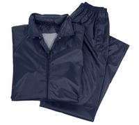 Mil-Tec Traje Impermeable Navy Azul Hombre 4XL Chaqueta Lluvia Pantalón
