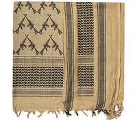 Mil-Tec Tørklæde-12609205 - Bufanda para hombre, color negro, talla única