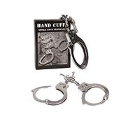 Mil-Tec Unisex - Adultos Single Lock Hand Cuffs, Plata, Talla Única