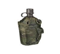 Mil-Tec Unisex - Botella adulta 14505020 Botella para acampada, transparente, talla única, Plástico