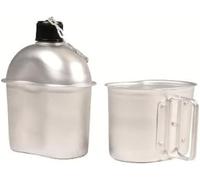 Mil-Tec Unisex - Botella Adulta 18625100 Botella, Transparente, Talla única