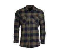 Mil-Tec camisa-10939001 Camisa, Negro y Verde Oliva, Large Unisex Adulto
