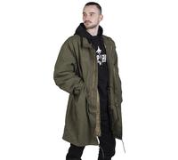Mil-Tec US Shell Parka M65, chaqueta textil M male Oliva