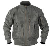 Mil-Tec US Táctico Chaqueta De Vuelo Hombres Viaje Nylon Cortavientos Urban Grey