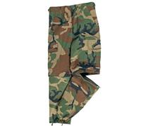 Mil-Tec Us Zip-Off Pantalones, Woodland, XX-Large Unisex Adulto