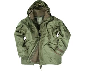 Mil-Tec Wet Protection, chaqueta textil 3XL male Oliva