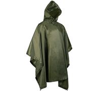 Mil-Tec Wet Weather Poncho Ripstop Impermeable Ejército Camping Festival Oliva