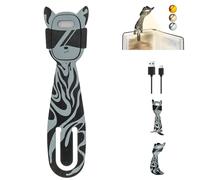 MILA&LOUIS Luz Lectura para Leer Libros en La Cama Lampara Leitura Pinza Lamparita LED USB Recargable Lámpara Portatil de Noche Mini Lampadina Cabecero Luci Lctor de Brillo Ajustable Marcador (tira)