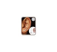 MILACOLATO Piercing Oreja Acero Quirúrgico 316L - Joyería para Piercing Tragus Helix Conch Labret Labio Nariz - Espalda Plana Rosca Interna 16G 6/8/10mm Hipoalergénico Oro Plata Mujer Hombre-CS-18G