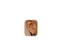 MILACOLATO Piercing Oreja Pendientes Tous Aros Mujer Oro Plata