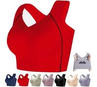 Miladove Bra, MiraHug - Brasier corrector definitivo para levantar y moldear, sujetadores de levantamiento para senos caídos para mujeres, rosso, XXL