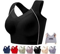 Miladove Bra, MiraHug - Brasier corrector definitivo para levantar y moldear, sujetadores de levantamiento para senos caídos para mujeres, Negro, L