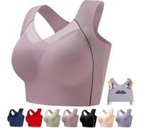 Miladove Bra, MiraHug - Brasier corrector definitivo para levantar y moldear, sujetadores de levantamiento para senos caídos para mujeres, rosa, 3XL
