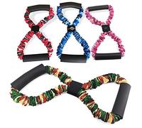 MILAEM Bandas de ejercicio de entrenador de tiro con arco que mejoran la fuerza del brazo 20 lb 30 lb 40 lb Bandas de entrenamiento Ejercitador de fuerza bandas de estiramiento (Camuflaje azul, 20lbs)