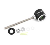 MILAEM Tiro con Arco Recurvo Vista del Arco Alcance Pin Punto de mira 0.5 0.75 1.0 Barra de Fibra óptica Mano Derecha y Mano Izquierda (Negro, 0.75)