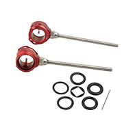 MILAEM Vista del Arco Mira de Arco recurvo 0.019" Scope Pin Accesorios de Tiro con Arco (Rojo)