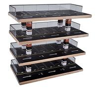 Milageto 1:64 Diorama Acrílico Estacionamiento Coche Garaje Modelo Regalos