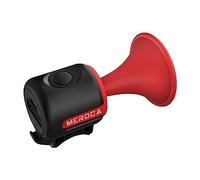 Milageto 1 Pieza Timbre Eléctrico para Bicicleta con Bocina de Manillar Ciclismo Clásico Alarma Material Resistente Montaje Rápido Sin Herramientas, Rojo