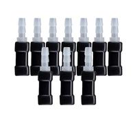 Milageto 10 Conectores para Manguera de Aire de Acuario de 4 mm de diámetro Interior, Piezas para Bomba de Aire, fácil instalación, Accesorios para pecera.