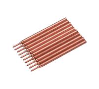 Milageto 10 piezas de accesorios para pasadores de soldadura por puntos, herramienta de varilla de soldadura de cobre, soldador por puntos de mano, agujas de