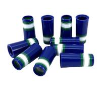 Milageto 10 Piezas de Casquillos de Golf 355 Que absorben los Golpes, repuestos portátiles, reemplazo Directo, Accesorio Profesional, fácil de Instalar