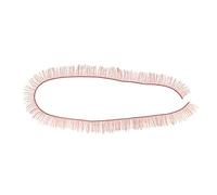 Milageto 10 Piezas Pestañas para Muñecas BJD Tiras Gruesas Artificiales Accesorios de Maquillaje Moderno Pestañas Adecuadas para Aficionados, marrón, 5 mm