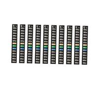 Milageto 10 Tiras de para Acuario, Pegatinas para de Pecera, Terrario