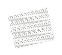Milageto 100 Uds. Botones de Clip de sujeción de botón de Calabaza de Llavero Ligero para Accesorios para el hogar Manualidades DIY Ropa Etiqueta Tela, 2,2 cm