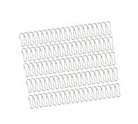 Milageto 100 Uds. Botones de Clip de sujeción de botón de Calabaza de Llavero Ligero para Accesorios para el hogar Manualidades DIY Ropa Etiqueta Tela, 2,5 CM