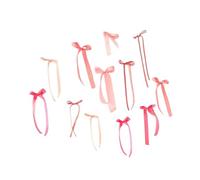 Milageto 12 Lazos Decorativos de Pared, Cinta Resistente, Fondo Decorativo DIY para habitación, Fiesta de cumpleaños, decoración de Dormitorio, Rosa