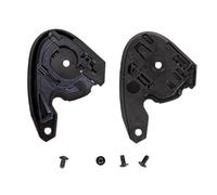 Milageto 2 Bases para Lentes de Casco, Placa de Engranajes para Casco, fácil instalación, repuestos, Accesorios, Bases para Visera, reemplazo para