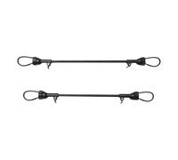 Milageto 2 conectores para cochecito gemelo, conector para carrito que convierte dos cochecitos individuales en accesorios universales para cochecito doble, 1 Largo 1 Corto