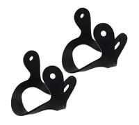 Milageto 2 Correas de para espuelas, Correas de talón para Sujetar espuelas, Accesorios elásticos para Entrenamiento de Caballos, Correa de de