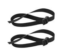 Milageto 2 Correas para Los Pies de La Máquina de Remo, Correas Ligeras para Pedales de Bicicleta, Bandas de Fijación para Gimnasio