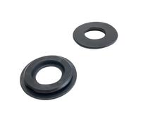 Milageto 2 Cubiertas para Eje elíptico, para Bicicleta de Fitness, Accesorios, protección para Gimnasio, práctica Carcasa pequeña, Anillo Decorativo.