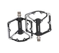 Milageto 2 Pedales Planos de Bicicleta de Repuesto, rodamiento Sellado, Pedales estables para Bicicletas de Adultos, B