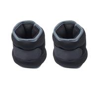 Milageto 2 Pesas para Muñecas y Tobillos, Correa Ajustable, para Actividades Físicas en Hombres y Mujeres, 0.5 Kg Negro