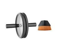 Milageto 2 Piezas Abrazadera Limpiadora de Discos Vinilo LP Protector de Etiquetas con Clip Impermeable Y Mango Fácil de Usar Adecuada para Coleccionistas Limp, Negro