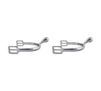 Milageto 2 Piezas de espuelas para Caballos, Equipo Ecuestre, antioxidantes, Multiusos, Resistentes, Accesorios para Caballeros, Suministros para Caballos para