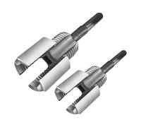 Milageto 2 piezas de herramienta para enhebrar tubos, abridor esencial multiusos, herramientas prácticas de plomería, herramienta para hacer roscas de cocina.