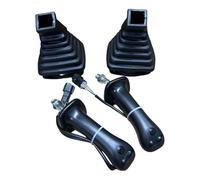 Milageto 2 Piezas de Palanca de para Excavadora con Funda Protectora, Conjunto de Controlador de Joystick con Cubierta Antipolvo.