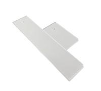 Milageto 2 Piezas de raspador de Cera para esquís, Doble Tabla, eliminación de Cera Recta, fácil de Usar sin dañar, fácil de Transportar, Herramienta de