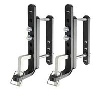 Milageto 2 piezas de soporte de control de balanceo de remolque, soporte de enganche de control de balanceo 95-01-5600, suministros profesionales de hierro